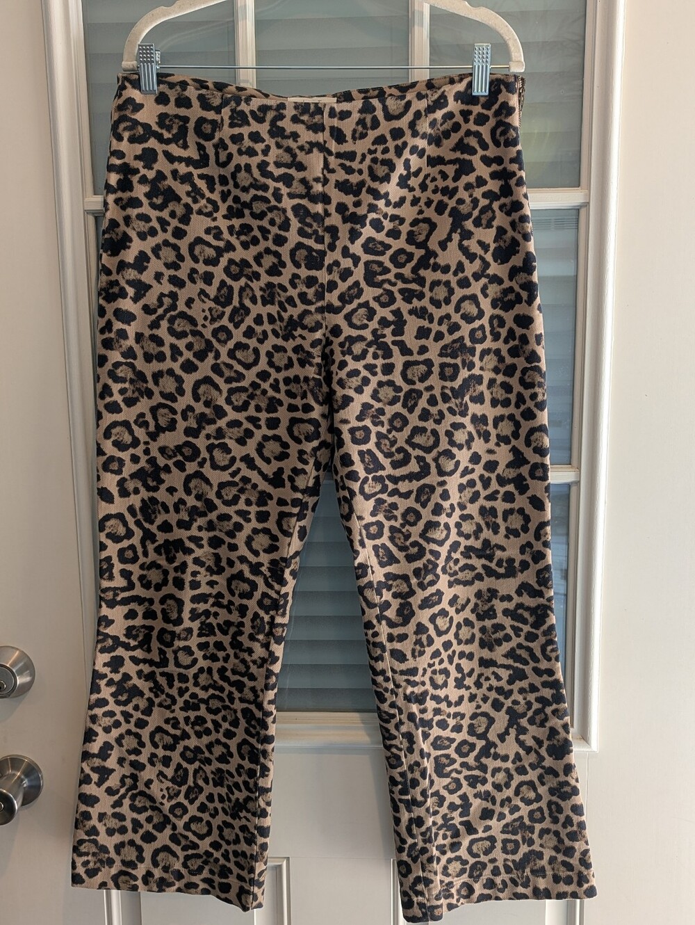 Loft Ankle Leopard Jeans